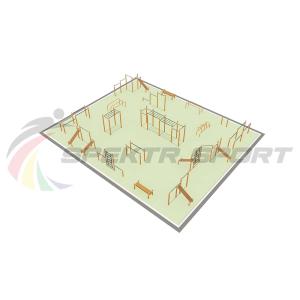 Купить Парковая площадка для Воркаут и WRK 3_76mm в Опочке 