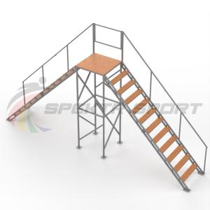 Купить ОКД Сквозная лестница в Опочке 