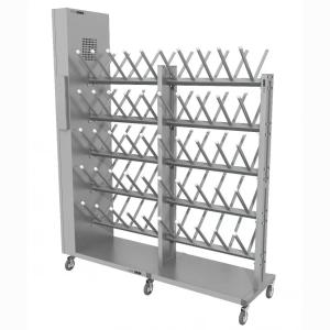 Купить Сушильный стеллаж для обуви SL2 Лидер-премиум мобильный двусторонний (60 пар) в Опочке 