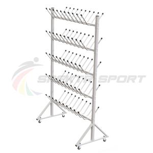 Купить Стеллаж для сушки лыжных ботинок и коньков мобильный (на 50 пар) в Опочке 