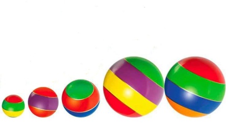 Купить Мячи резиновые (комплект из 5 мячей различного диаметра) в Опочке 